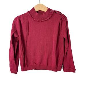 Gymboree Burgandy Top